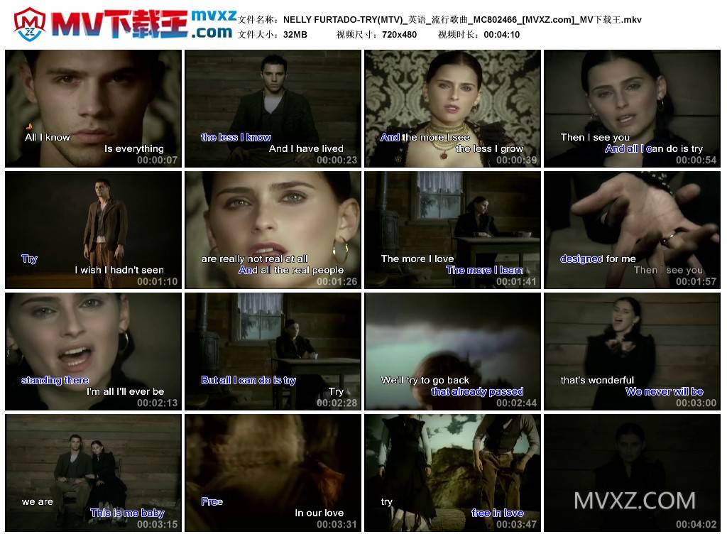 NELLY FURTADO-TRY(MTV)_英语_流行歌曲_MC802466